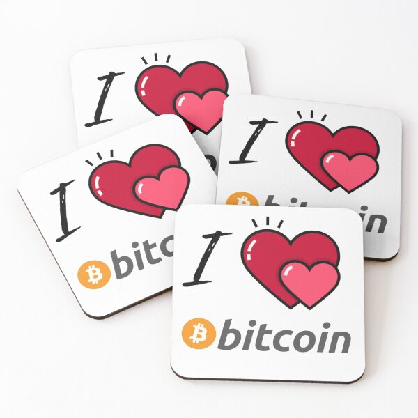 Item preview, I love bitcoin designed and sold by elgranpoeta.