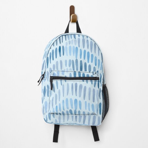 Item preview, Watercolor strokes in blue designed and sold by zhSurfaceDesign.