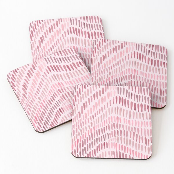 Item preview, Watercolor strokes in pink designed and sold by zhSurfaceDesign.