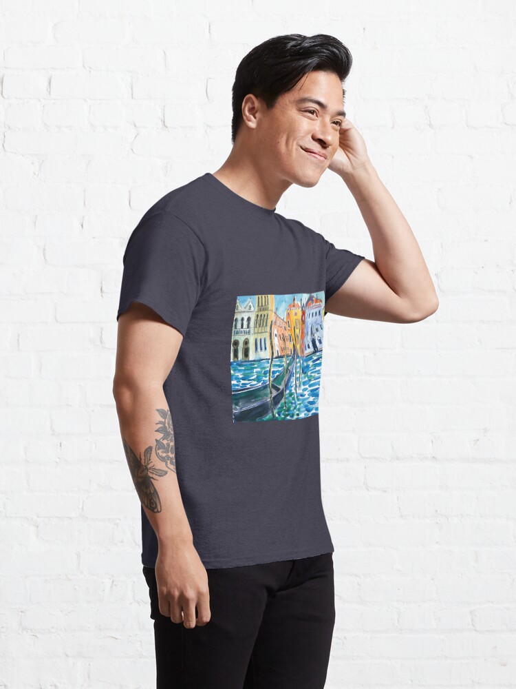 Alternate view of Venice - Original watercolour landscape by Francesca Whetnall Classic T-Shirt