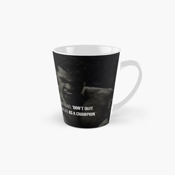 Item preview, 'Muhammad Ali Quote' Life & Training Motivation designed and sold by ZoomOutlet.