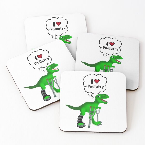 Item preview, Podiatry Dinosaur  designed and sold by EmyBeeDesigns.