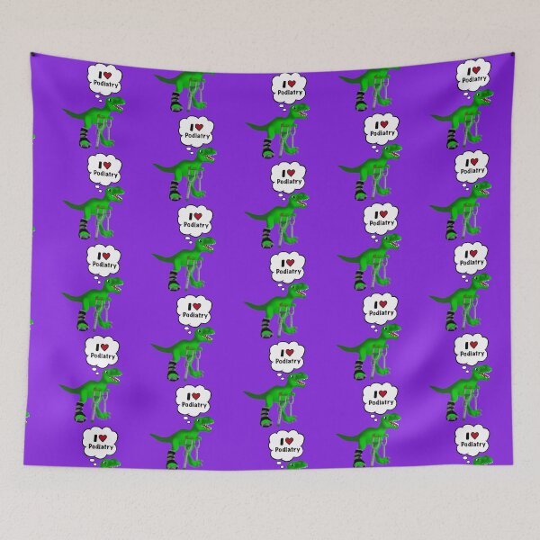 Item preview, Podiatry Dinosaur  designed and sold by EmyBeeDesigns.