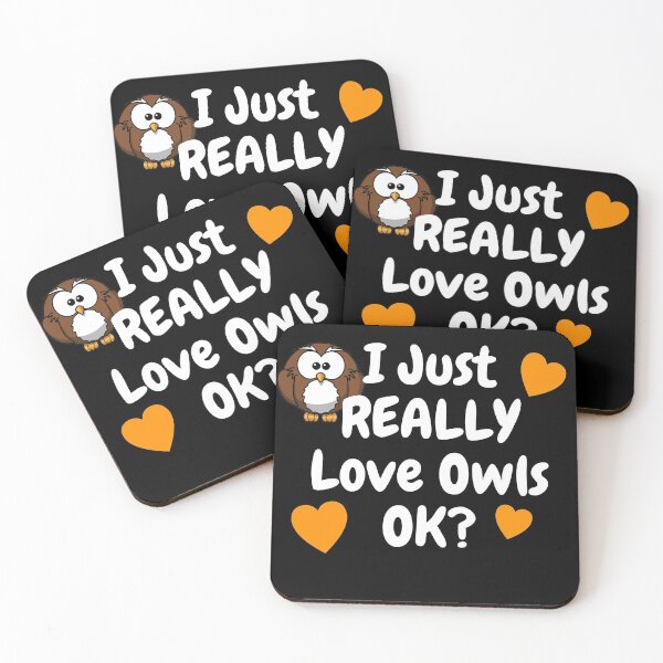 Item preview, Realmente amo los búhos - Cute Owl Lover designed and sold by BellaVille.