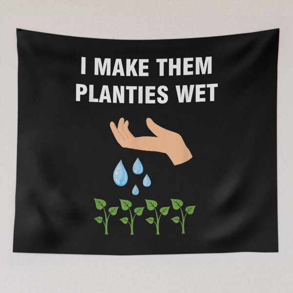 Item preview, I make them planties wet T-Shirt designed and sold by Happy-Luxemb.