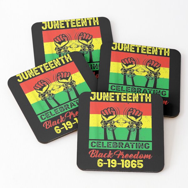 Item preview, Juneteenth celebrating black freedom 1865 flag designed and sold by musgroveart.