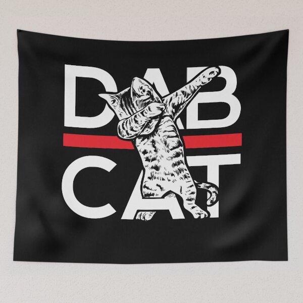 Item preview, dab cat  dabbing cat dab dance  designed and sold by whatsyokidswear.