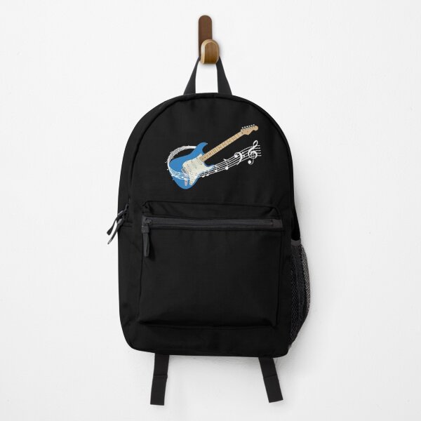 Artikelvorschau, Music Staff Lake Placid Blaue E-Gitarre entworfen und verkauft von nightsworthy.
