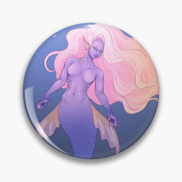 Item preview, Synthwave Mermaid designed and sold by MajinNeda.