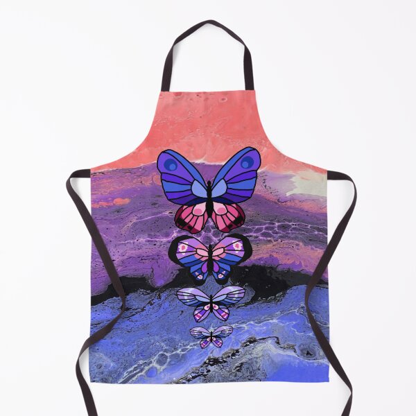 Item preview, Purple Pink & Blue Butterflies designed and sold by avipopoki.