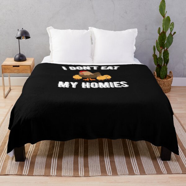 Item preview, I Don't Eat My Homies - Funny Vegan and Vegetarian designed and sold by BellaVille.