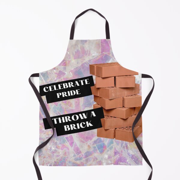 Item preview, Celebrate Pride, Throw a Brick [Clean Version] designed and sold by StabbyCat.