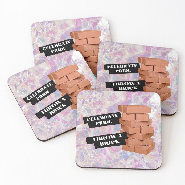 Item preview, Celebrate Pride, Throw a Brick [Clean Version] designed and sold by StabbyCat.