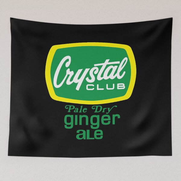 Item preview, Crystal Club Pale Dry Ginger Ale designed and sold by TeeArcade84.