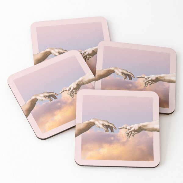 Item preview, Michelangelo’s The Creation of Adam Sunset Cloud Aesthetic designed and sold by ind3finite.