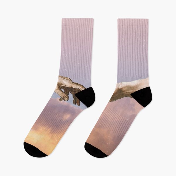 Item preview, Michelangelo’s The Creation of Adam Sunset Cloud Aesthetic designed and sold by ind3finite.