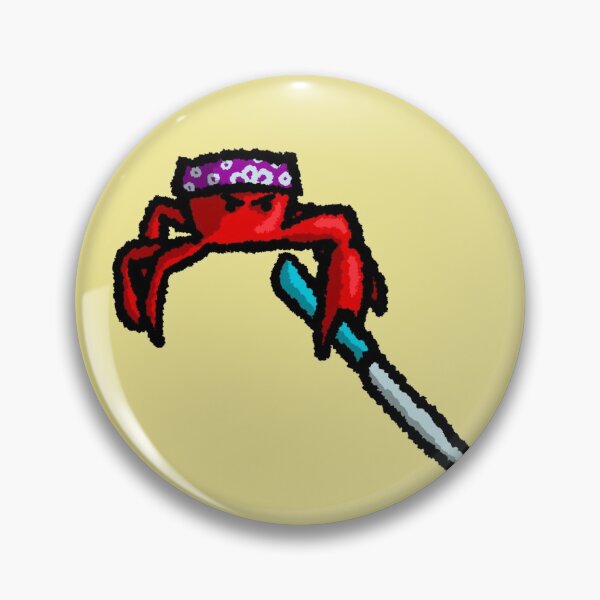 Item preview, Crab with a knife designed and sold by Luna Carrilho.