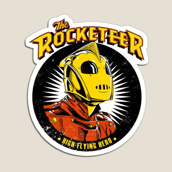 Item preview, The Rocketeer High-Flying Hero Distressed designed and sold by OHME-STORE.