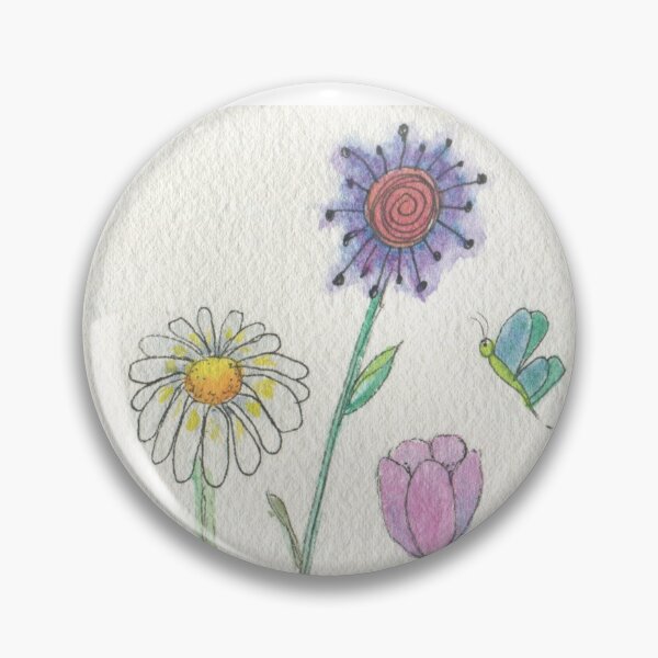 Item preview, Whimsical Flower Garden - The Beginning designed and sold by Nettesview.