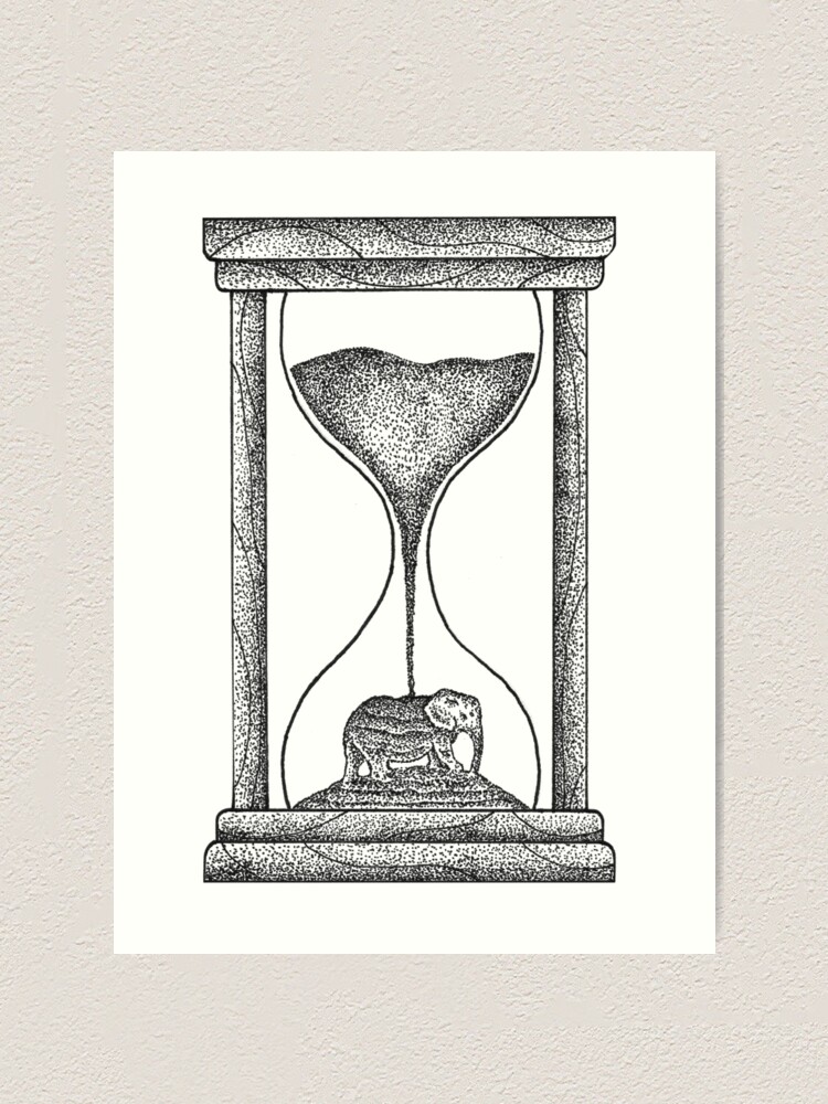 hourglass art