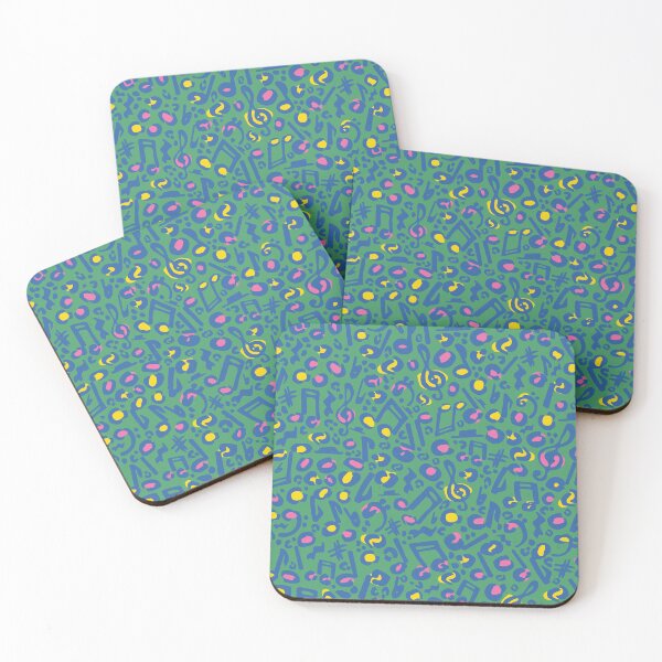Item preview, Wild Notes Green Blue designed and sold by Redhillcreative.