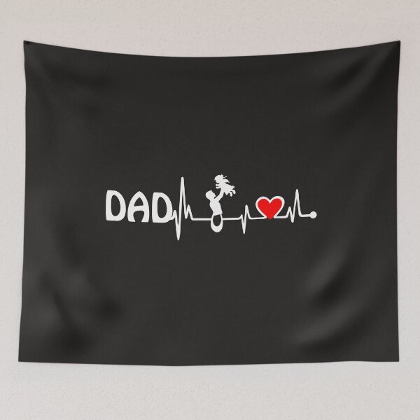 Item preview, Dad Heartbeat Love designed and sold by WaveOcean123.