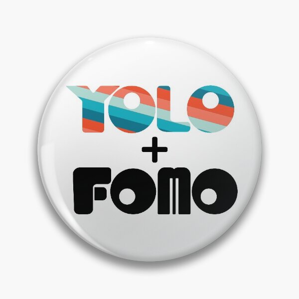 Item preview, YOLO + FOMO Rainbow designed and sold by HouseOfBert.
