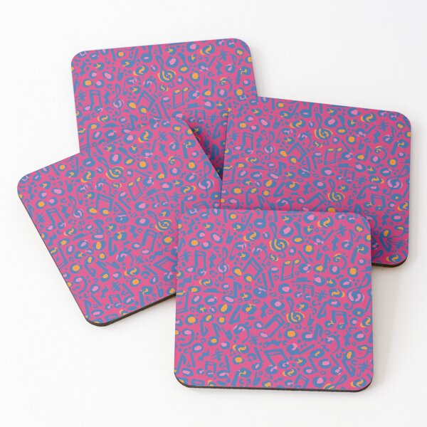 Item preview, Wild Notes Pink Blue designed and sold by Redhillcreative.