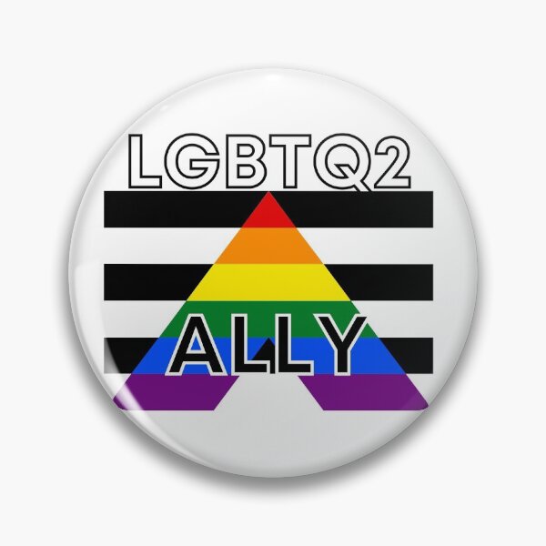 Item preview, Straight ally Flag Sticker designed and sold by JosTees96.