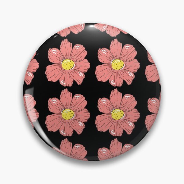 Item preview, Pink flower pattern designed and sold by Pea Fitness.