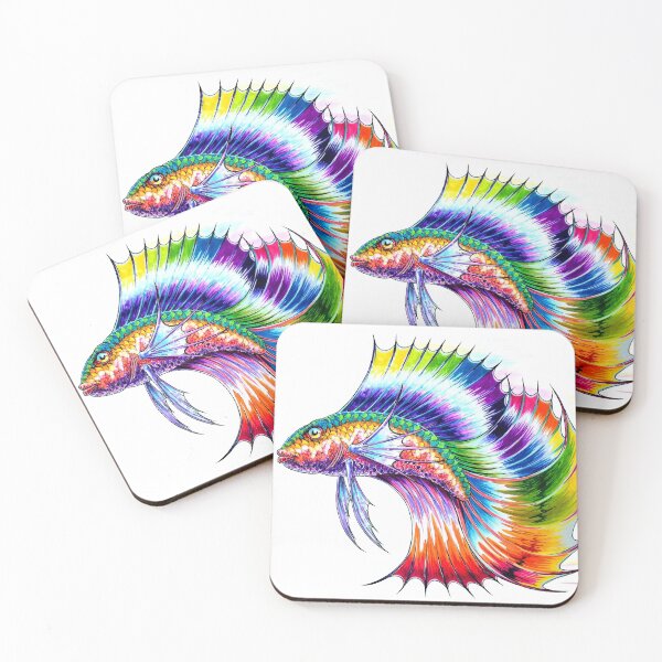 Item preview, Rainbow Beta Wrasse designed and sold by ElevateSon.