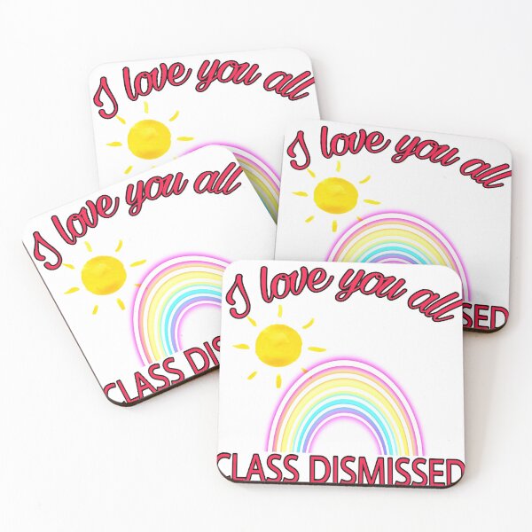Item preview, I love you all, class dismissed designed and sold by FACELESS MONKEY.