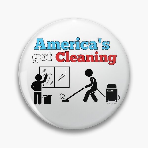 Item preview, America's Got Cleaning Window Washing and Vacuuming Fun designed and sold by SavvyCleaner.