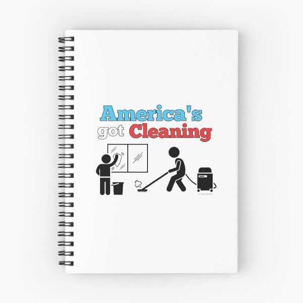 Item preview, America's Got Cleaning Window Washing and Vacuuming Fun designed and sold by SavvyCleaner.