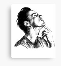 Andrew Scott scribble Canvas Print