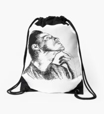 Andrew Scott scribble Drawstring Bag