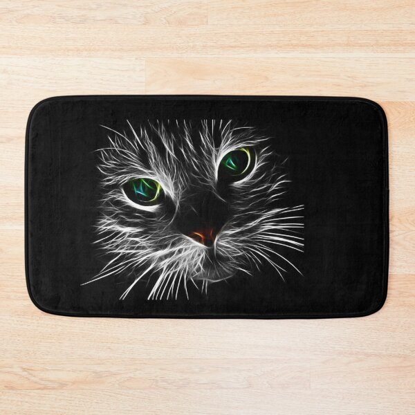 Item preview, Cat with emerald green eyes designed and sold by pnkpopcorn.