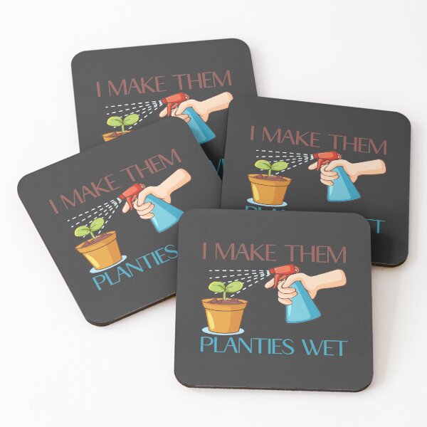 Item preview, I make them planties wet funny plant design designed and sold by LAST WEEK'S STOLEN AESTHETICS.