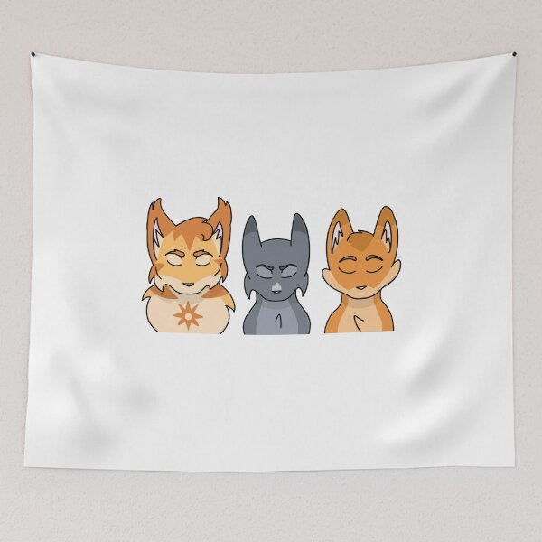 Item preview, ThunderClan Leaders of Fire designed and sold by ceolsonart.