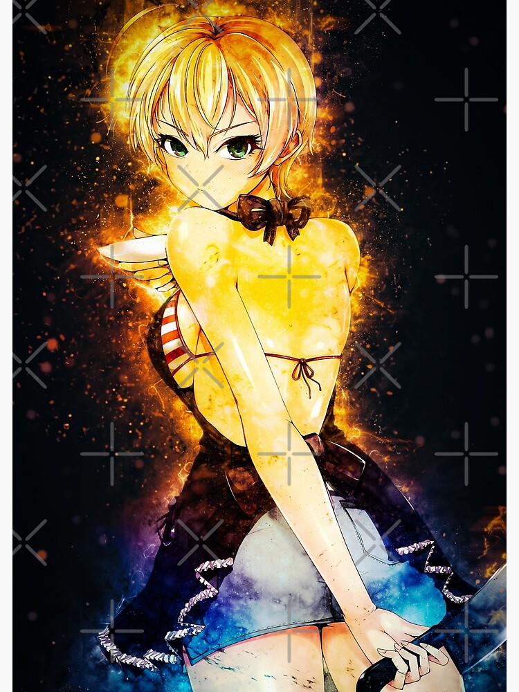 Ikumi Mito Food Wars Shokugeki No Soma Poster For Sale By Spacefoxart Redbubble