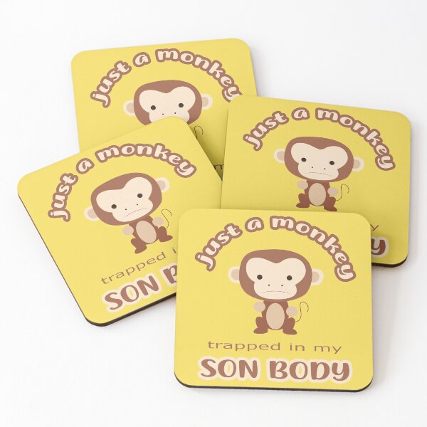 Item preview, Just a monkey trapped in my son body designed and sold by koonam.