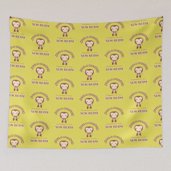 Item preview, Just a monkey trapped in my son body designed and sold by koonam.