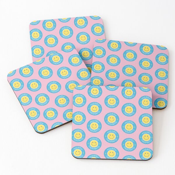 Item preview, Happy thoughts (pink) designed and sold by Fernanda's Studio.