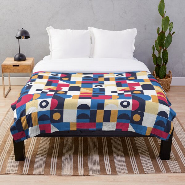 Item preview, colorful geometric pattern designed and sold by ARTONIUMW.