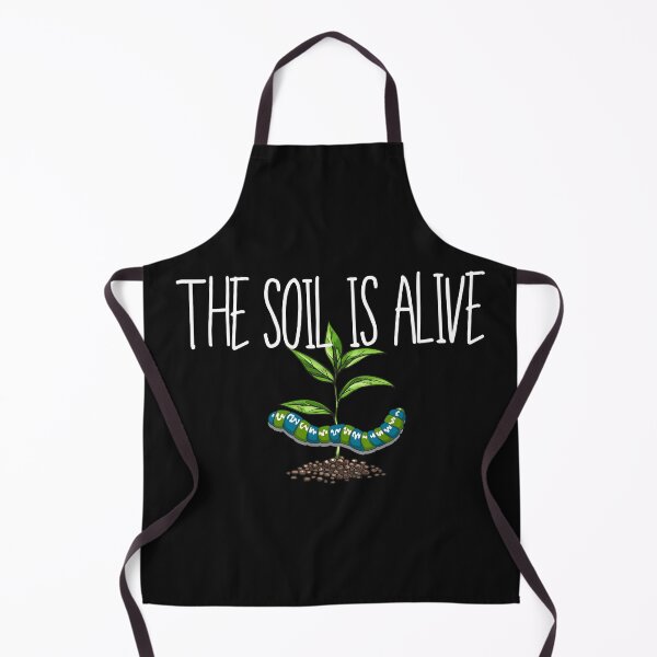 Item preview, The Soil Is Alive Colorful Worm Design designed and sold by EarthArtDesigns.