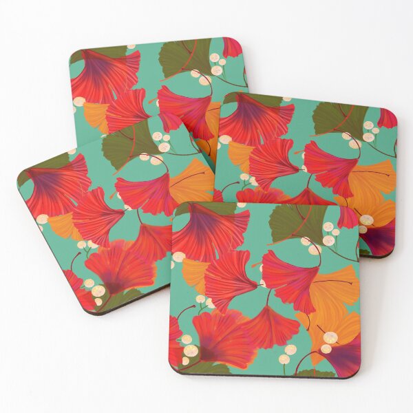 Item preview, Red Ginko  designed and sold by Alma Lee.