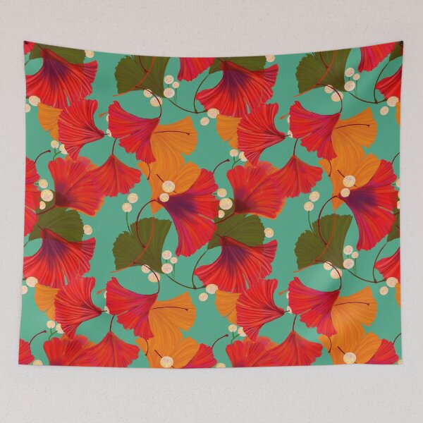 Item preview, Red Ginko  designed and sold by Alma Lee.
