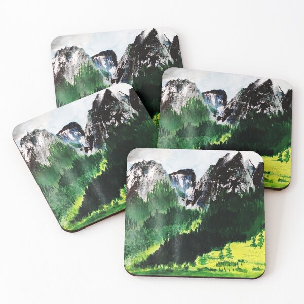 Item preview, Landscape Mountain Painting designed and sold by LataArtStudio.