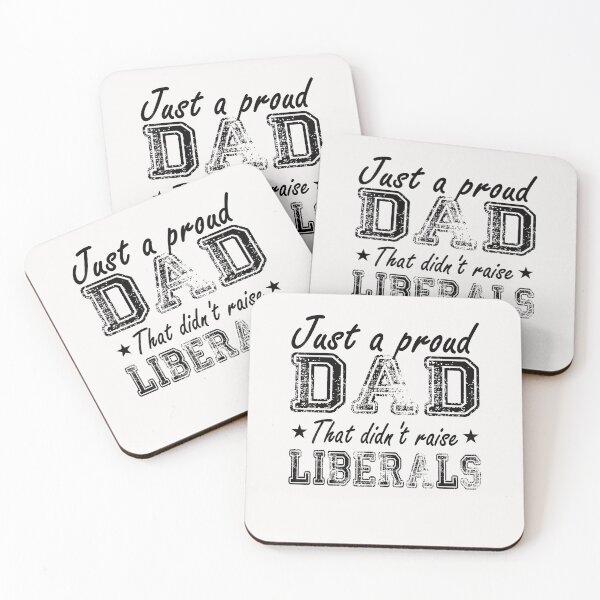 Item preview, Mens Just A Proud Dad That Didn't Raise Liberals T-Shirt designed and sold by Connect-Sparkta.