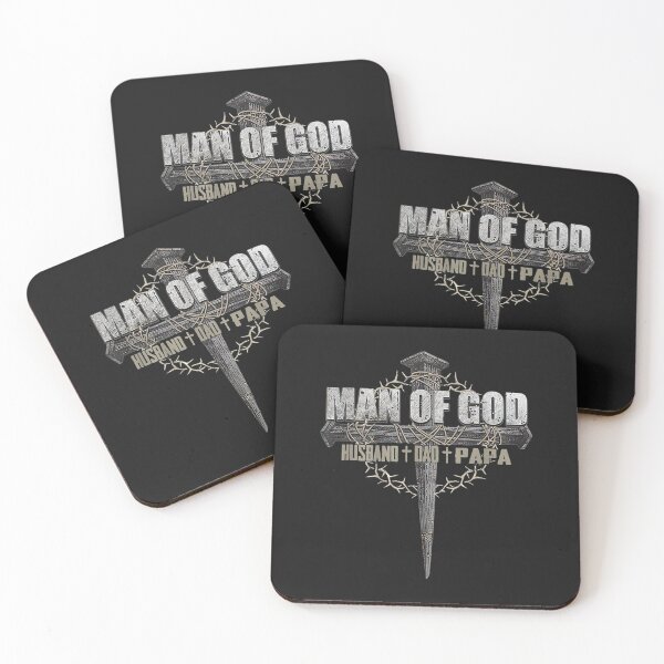 Item preview, Mens Man of God Husband Dad Papa T-Shirt designed and sold by Connect-Sparkta.